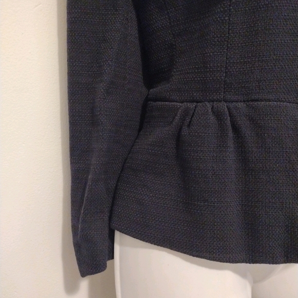 Ann Taylor - 3 Quarter Sleeves Cropped Blazer - Picture 4 of 14